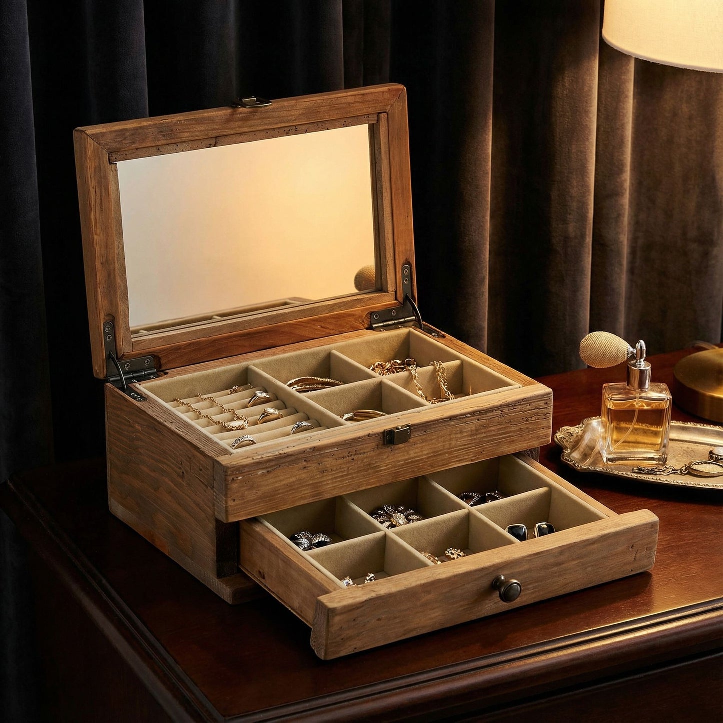 Bare Decor Hudson Jewelry Box, Large