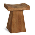 Bare Decor Tripp Saddle Seat Accent Stool