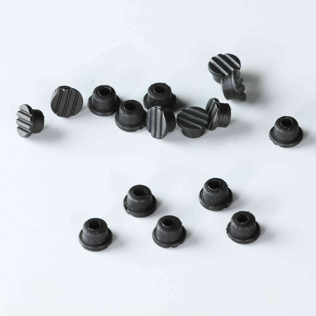 Bare Decor Rubber Pegs For Teak Tile