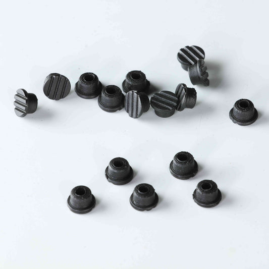 Bare Decor Rubber Pegs For Teak Tile