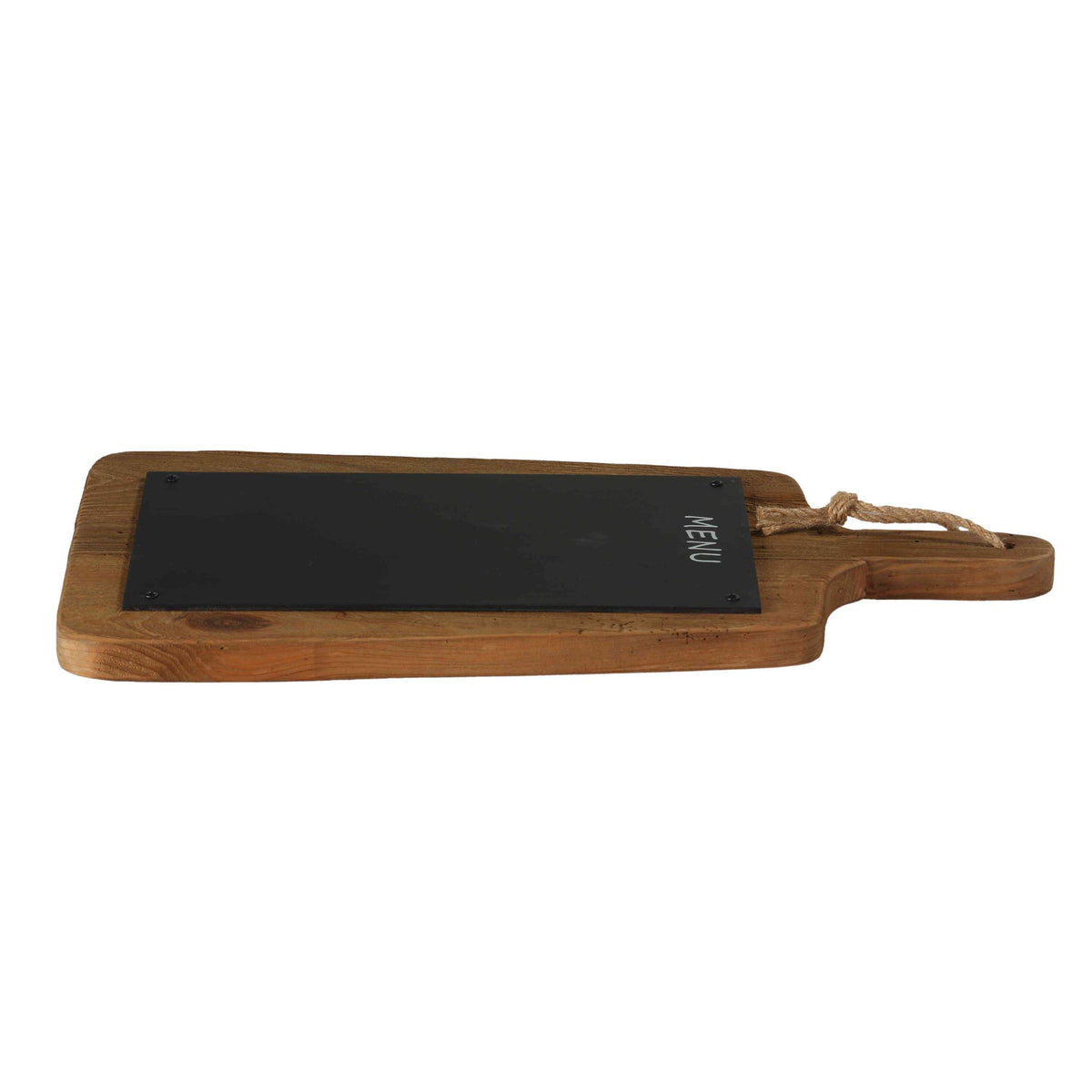 Bare Decor Flint Decorative Menu Board, Metal on Solid Wood