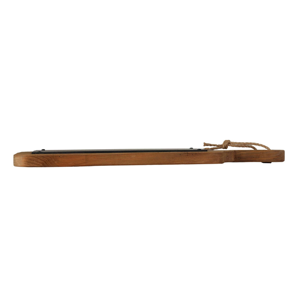 Bare Decor Flint Decorative Menu Board, Metal on Solid Wood