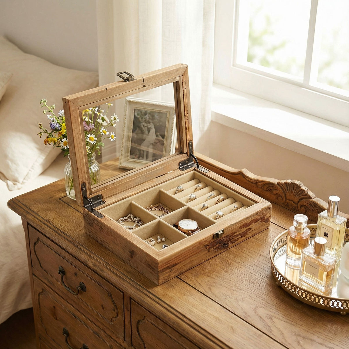 Bare Decor Gage Jewelry Box, Small