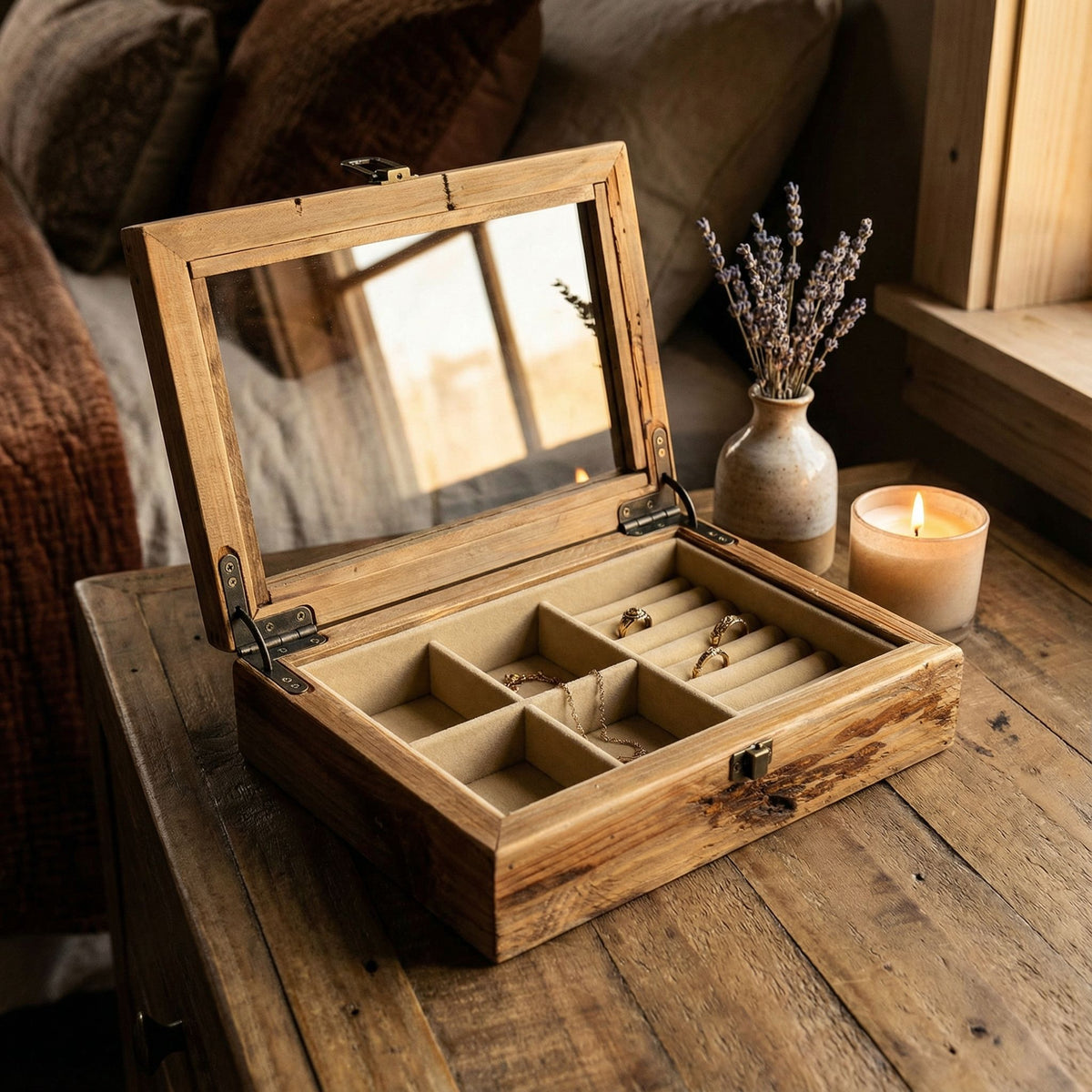 Bare Decor Gage Jewelry Box, Small