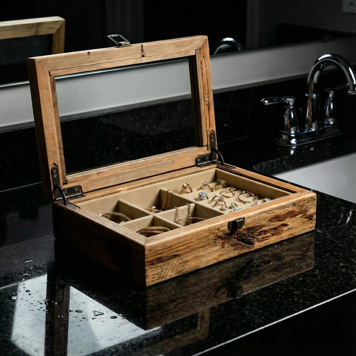 Bare Decor Gage Jewelry Box, Small