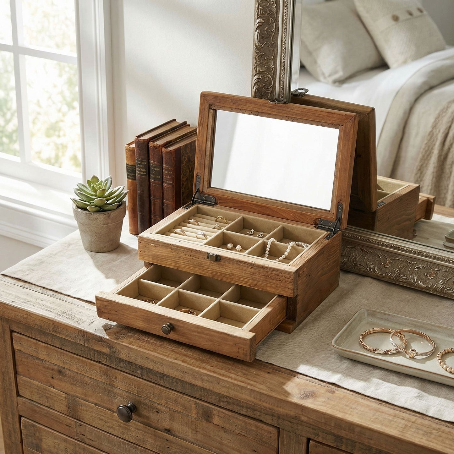 Bare Decor Hudson Jewelry Box, Large