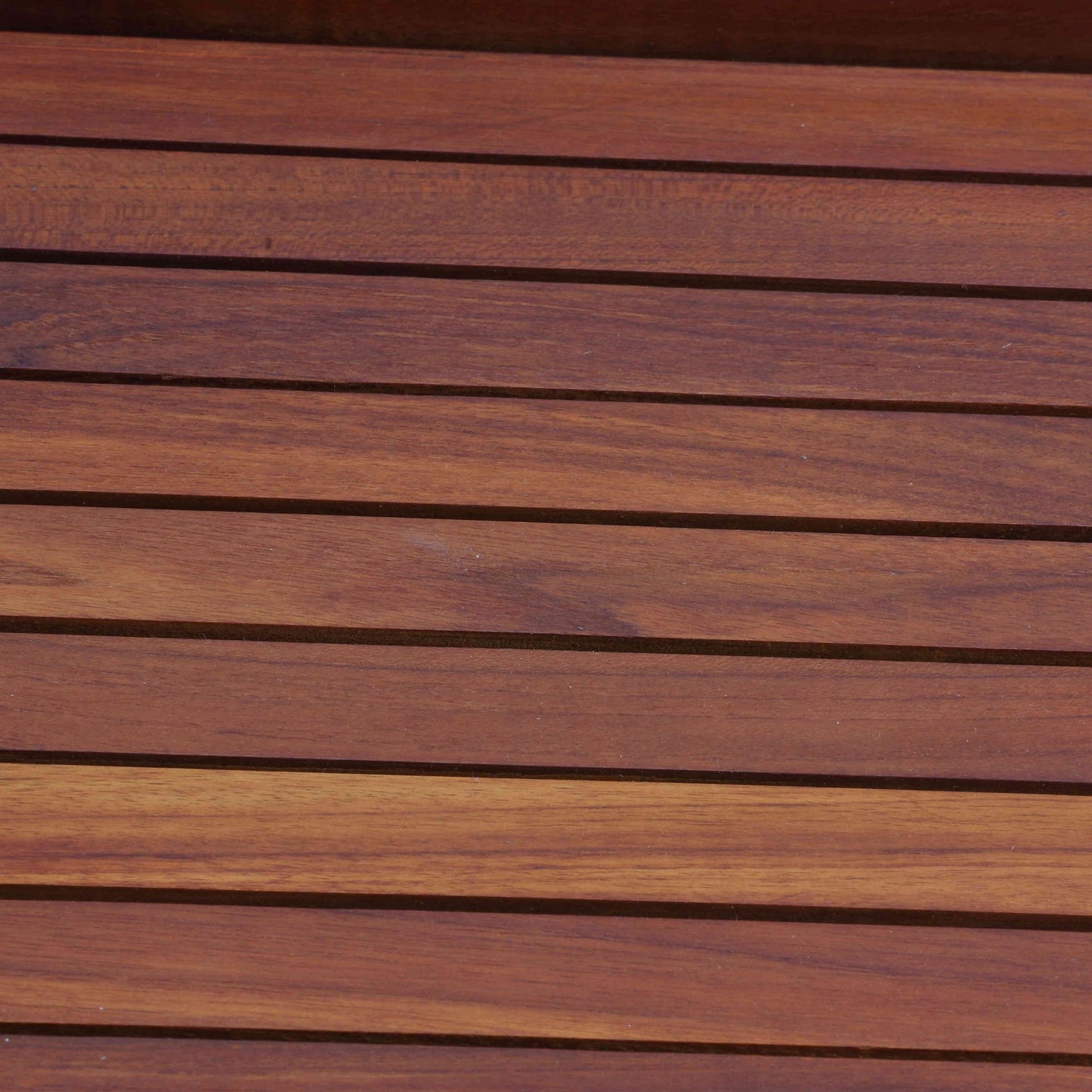 Bare Decor Eddie Serving Tray Table with Folding Legs in Solid Teak Wood