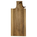 Bare Decor Lulu Chopping Cutting Board in Solid Teak Natural Wood 21.5x10x5/8"