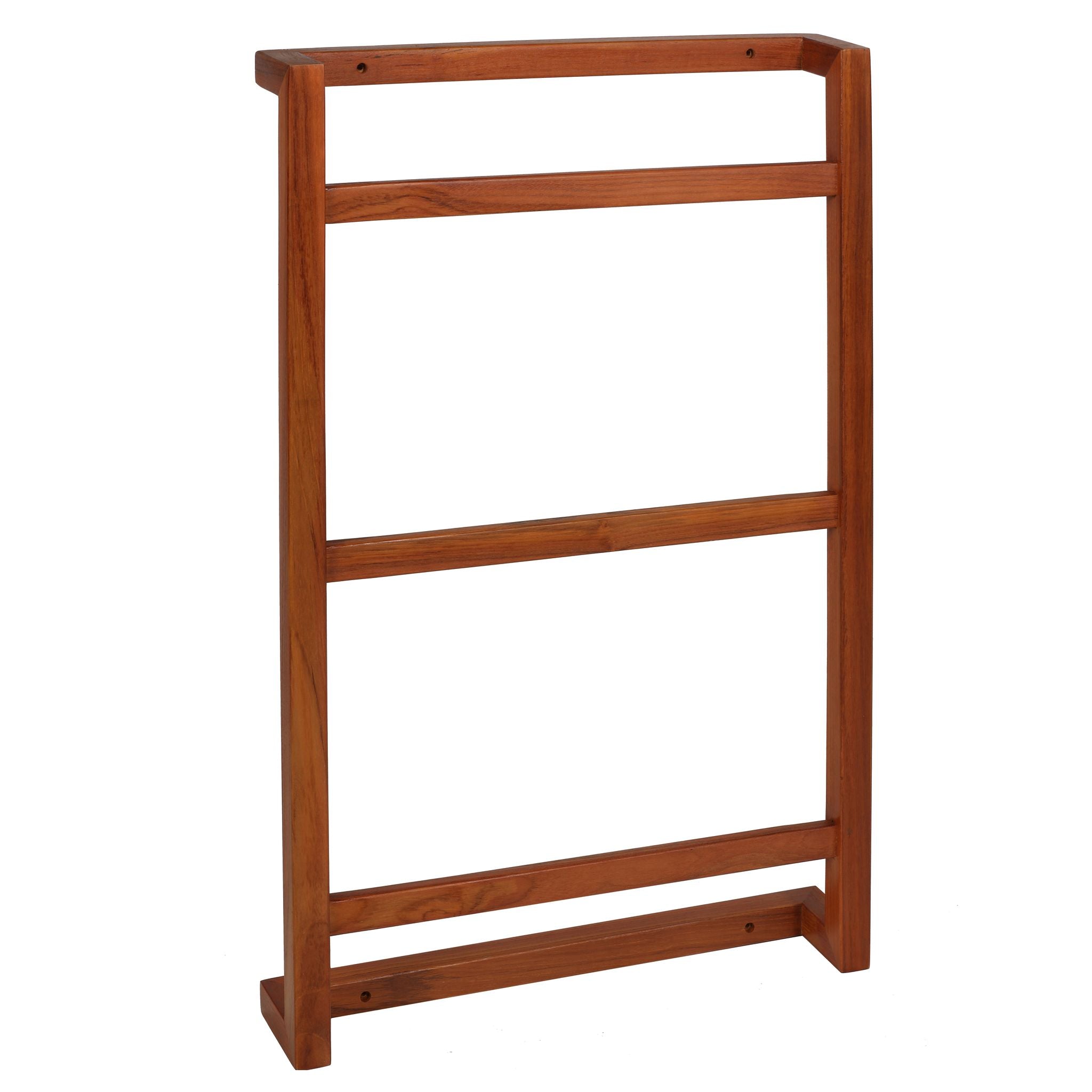 Bare Decor Bogota Wall Mounted Towel Rack Hanger, Teak Wood – BareDecor