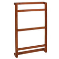 Bare Decor Bogota Wall Mounted Towel Rack Hanger, Teak Wood