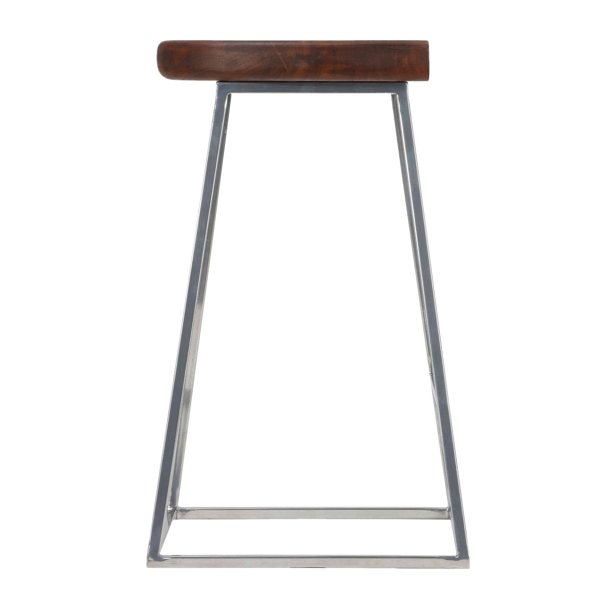 Bare Decor Monarch Saddle Seat Counter Stool (Set of 2), 25"
