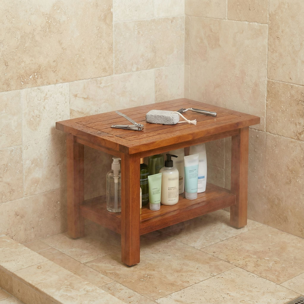Bare Decor Fieta Solid Teak Wood Coffee Table