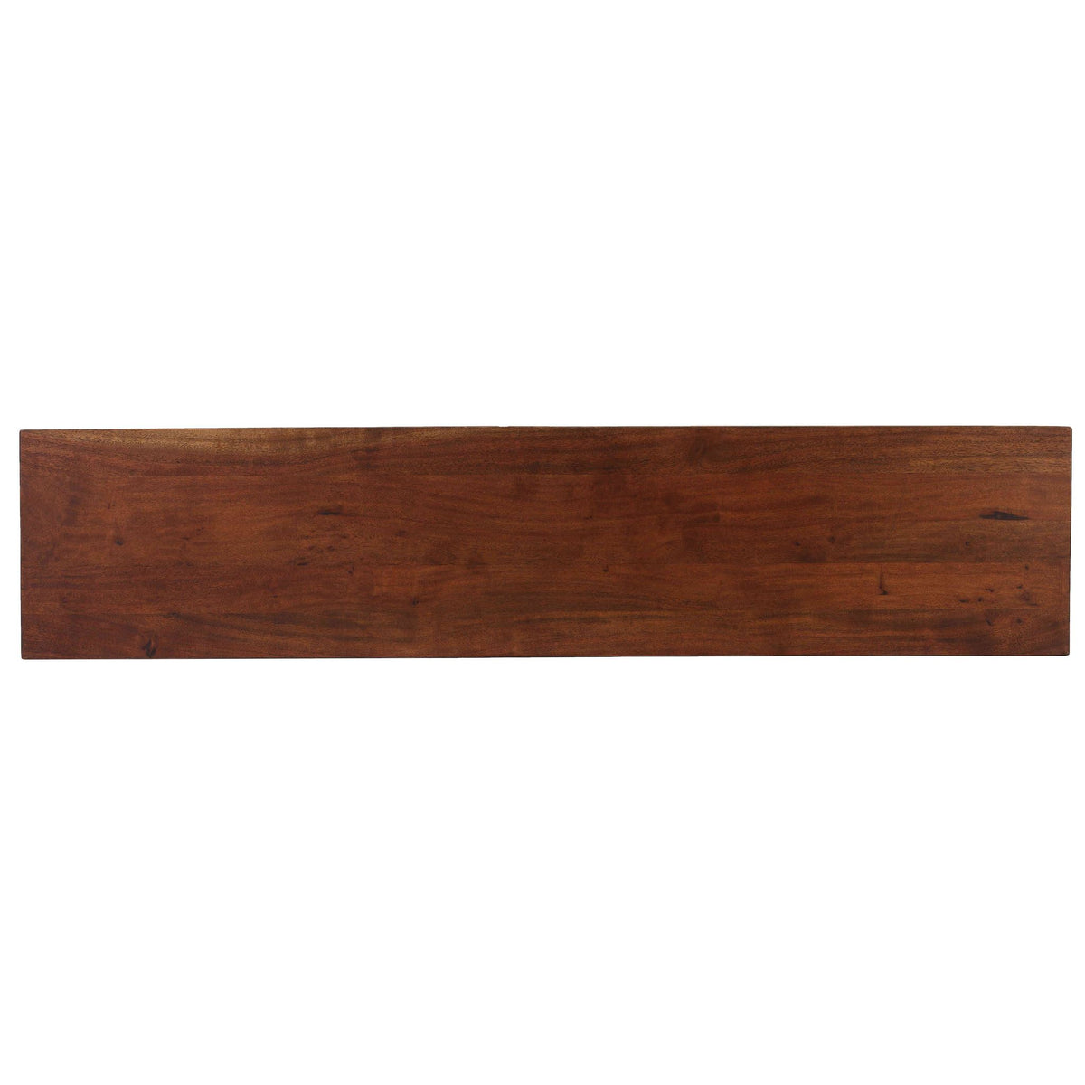 Bare Decor Emperor Wood Dining Bench with Steel Base