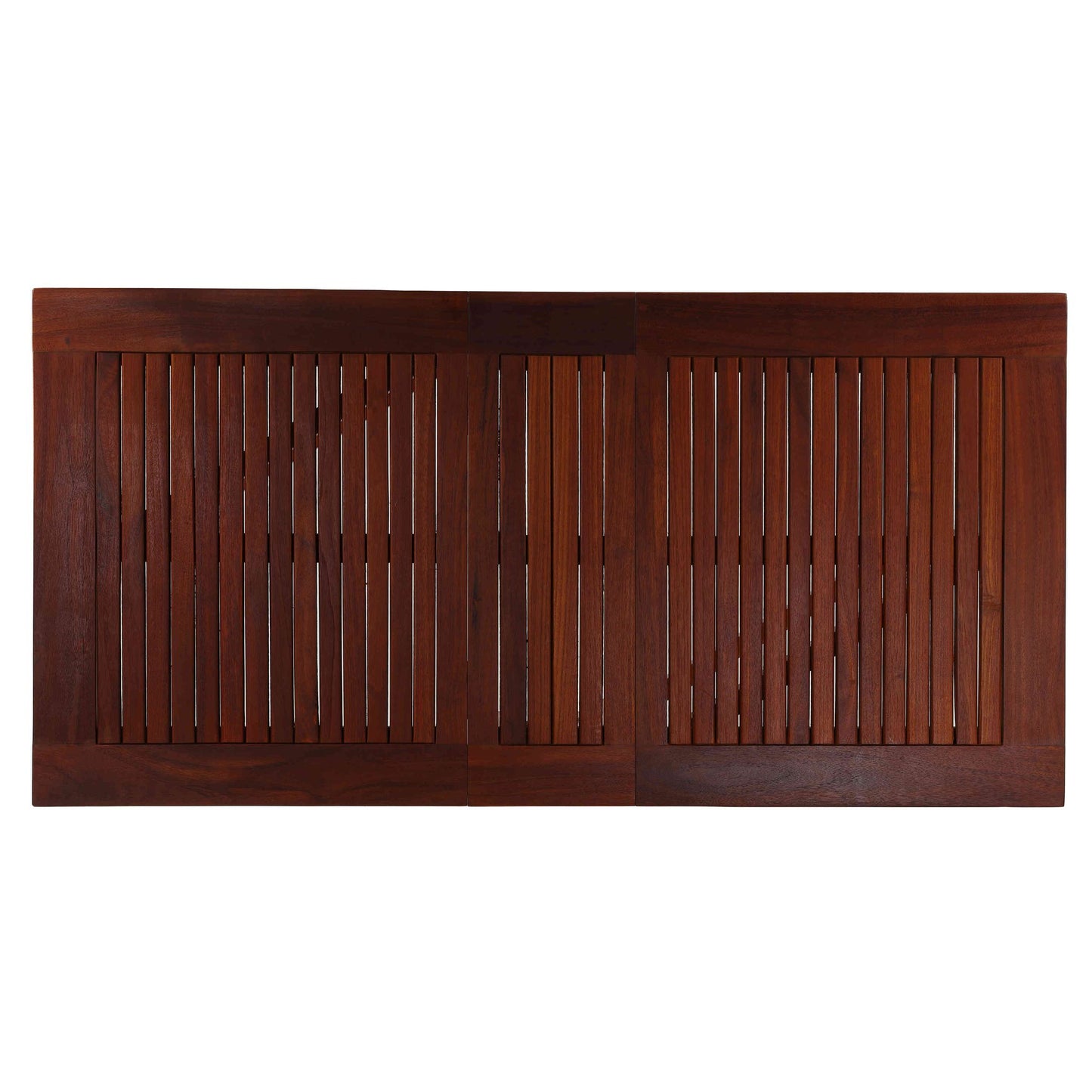 Bare Decor Emery Double Leaf Butterfly Folding Dining Table, Teak