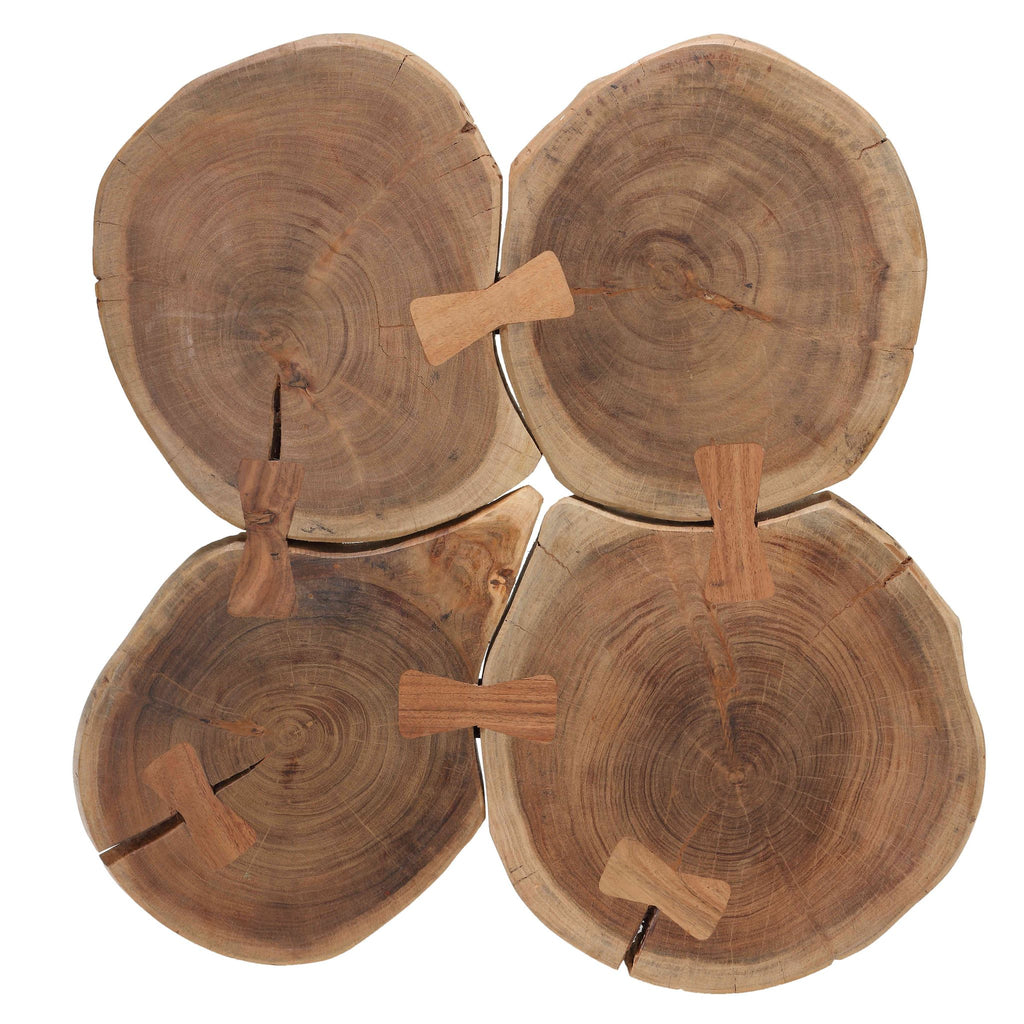 Bare Decor Tucker Metal and Wood End Table