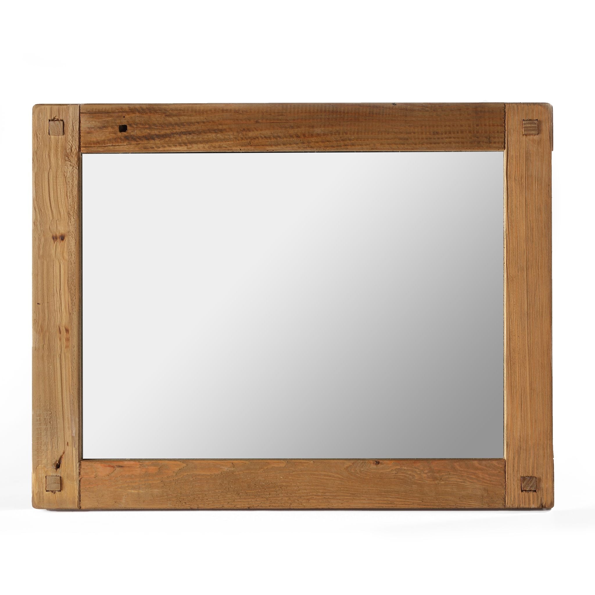 Bare Decor Dawson Wall Mount Mirror, Wood Framed