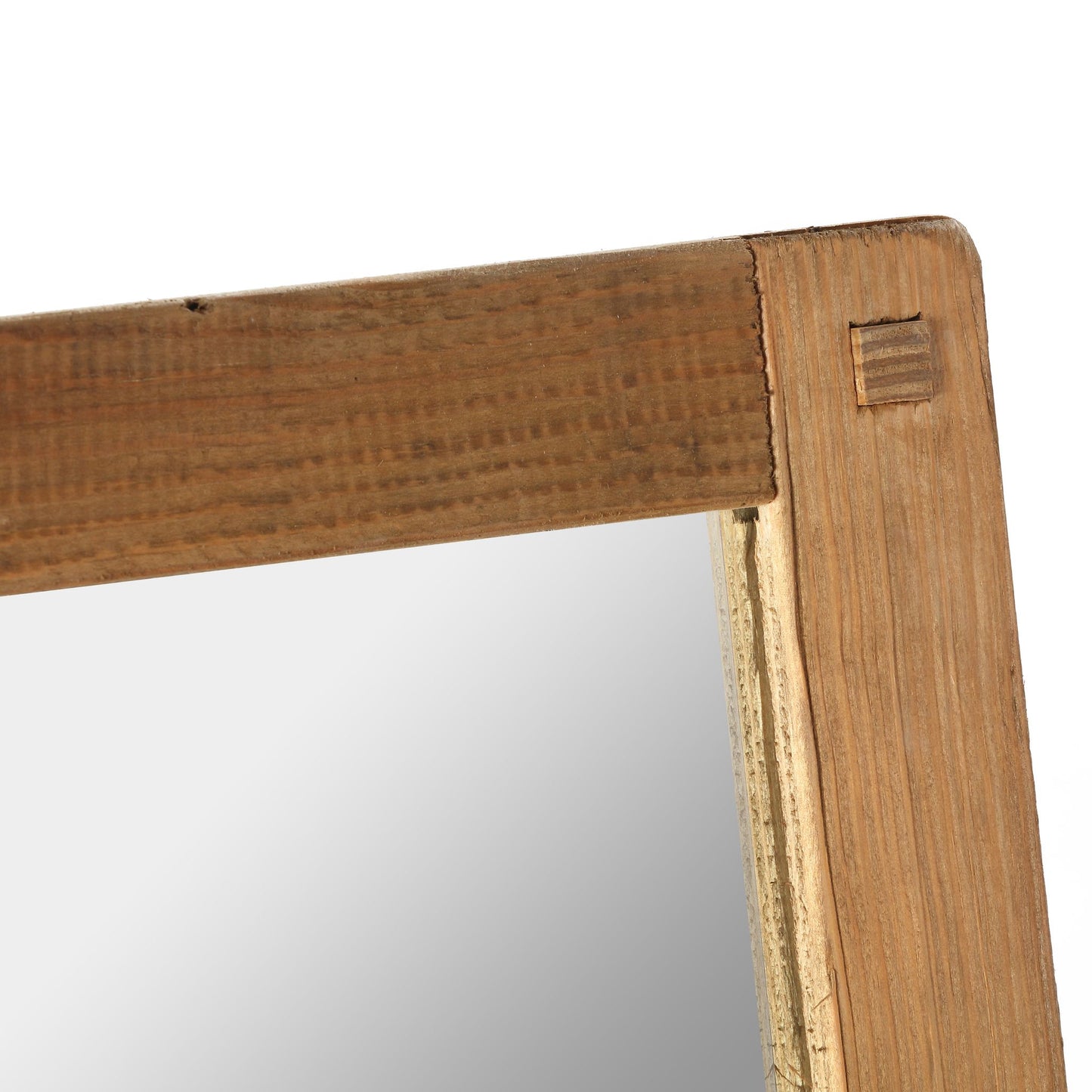 Bare Decor Dawson Wall Mount Mirror, Wood Framed
