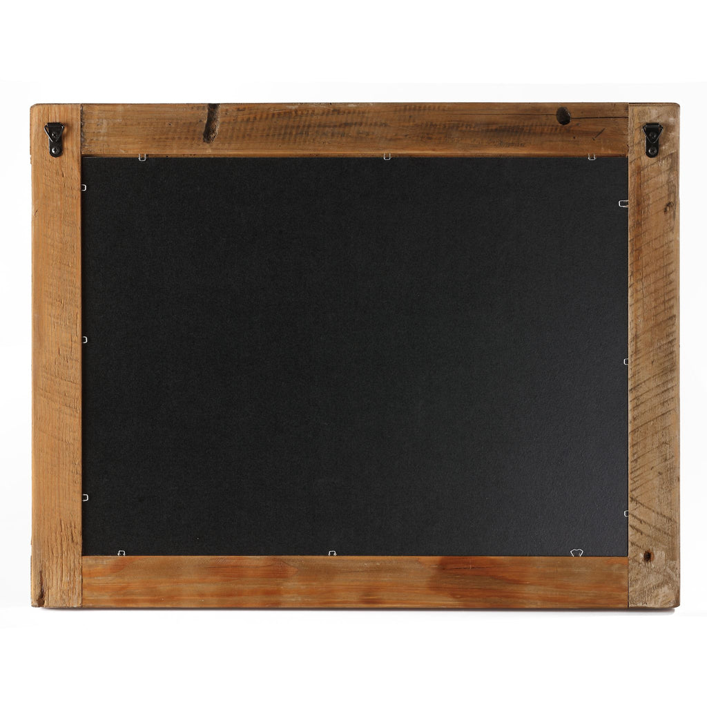 Bare Decor Dawson Wall Mount Mirror, Wood Framed