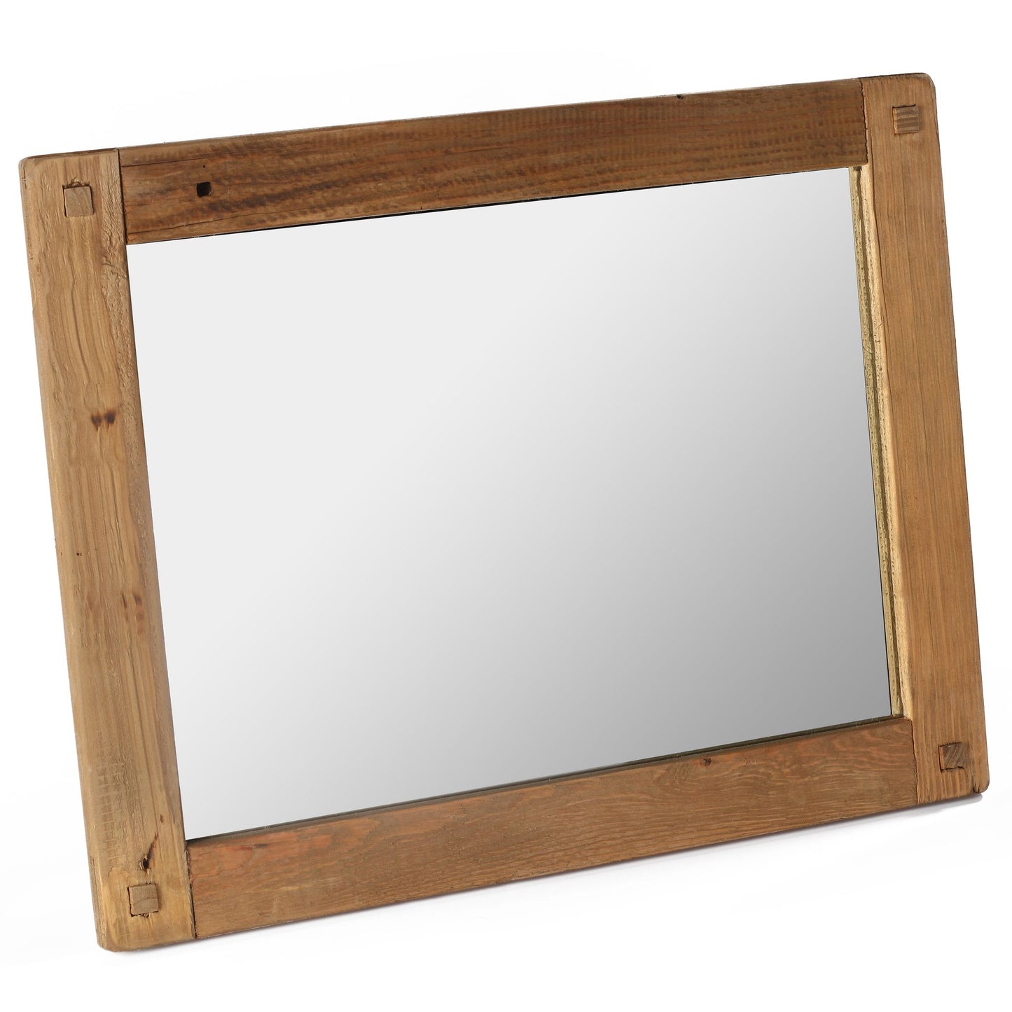 Bare Decor Dawson Wall Mount Mirror, Wood Framed