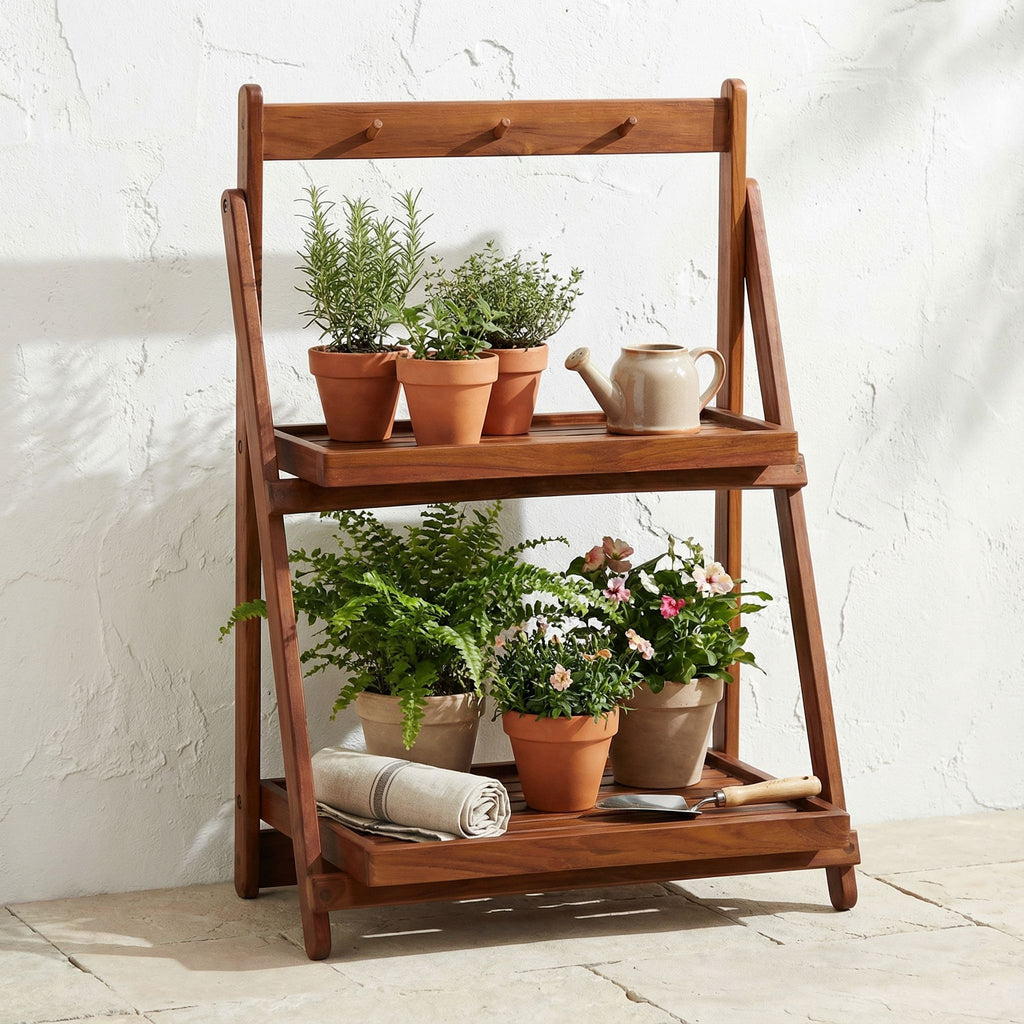 Bare Decor Mozam Standing Folding Rack