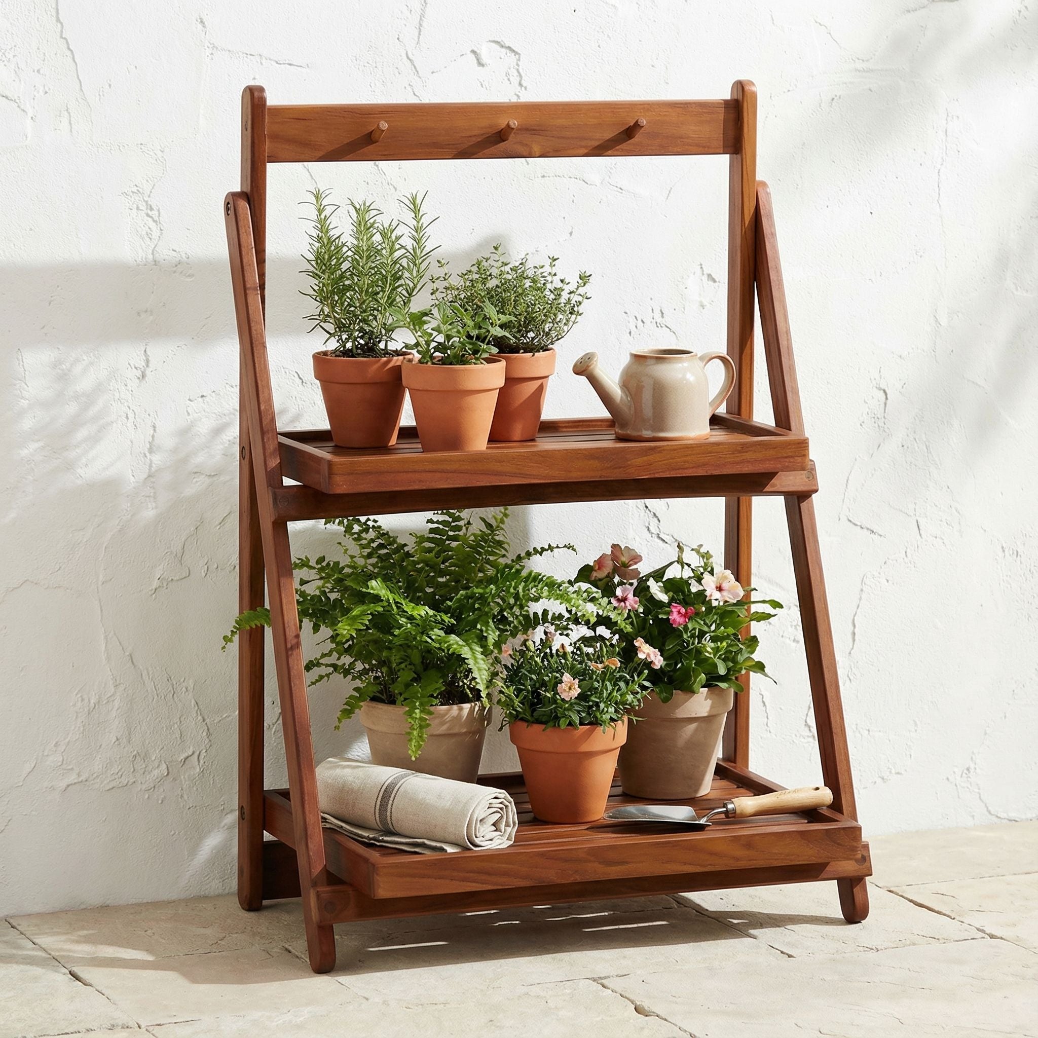 Bare Decor Mozam Standing Folding Rack