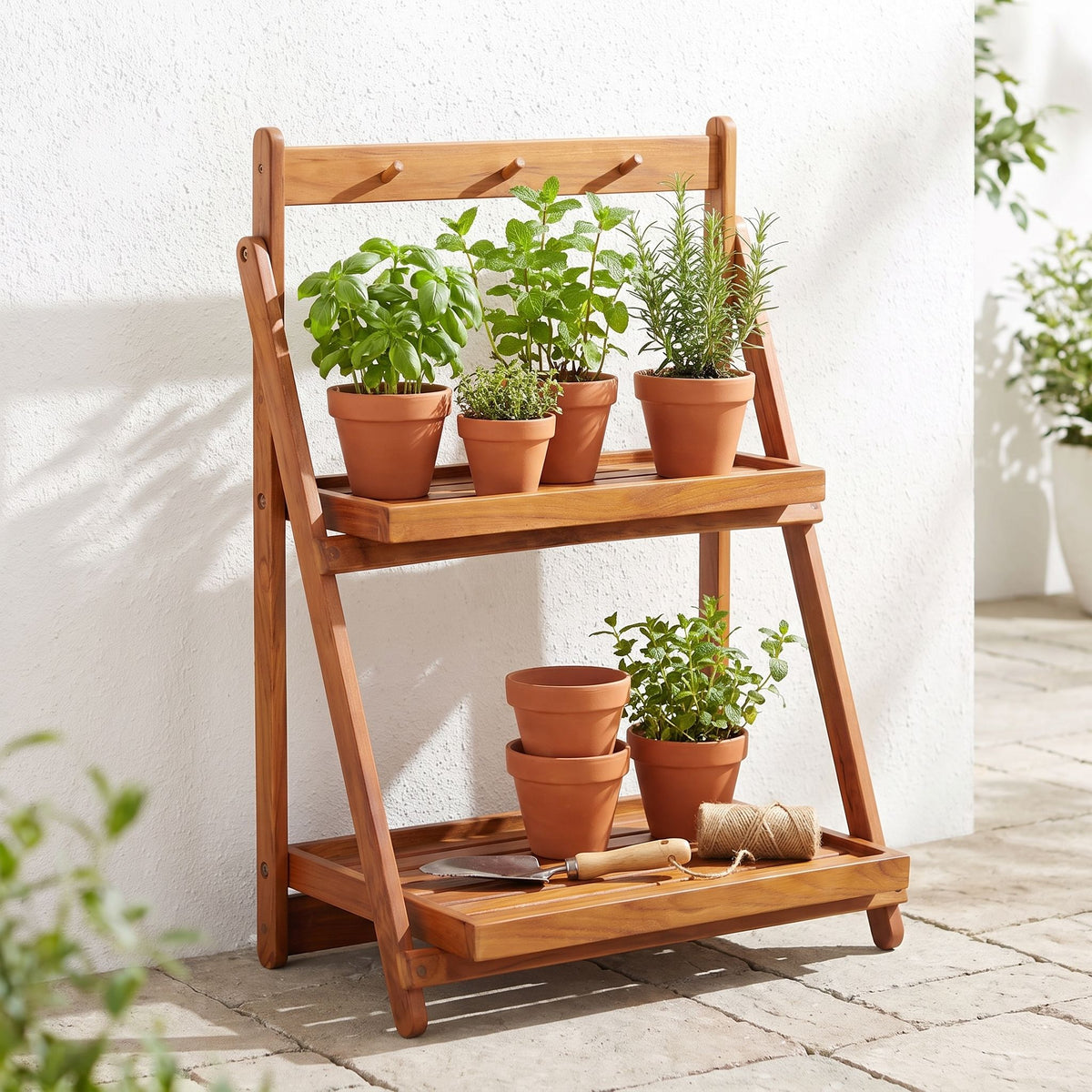Bare Decor Mozam Standing Folding Rack