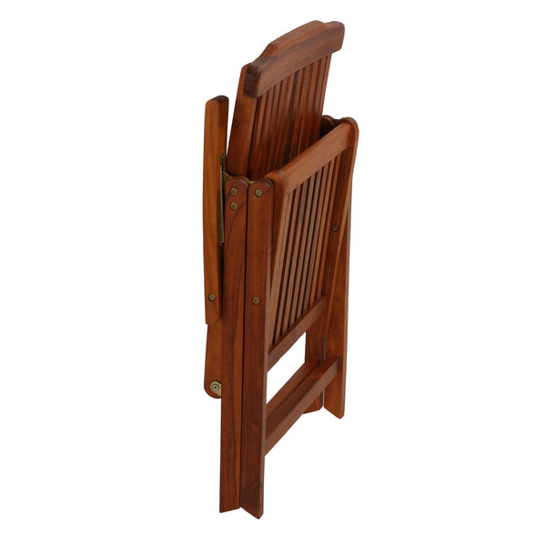 Bare Decor Bonty Position Solid Teak Accent Chair