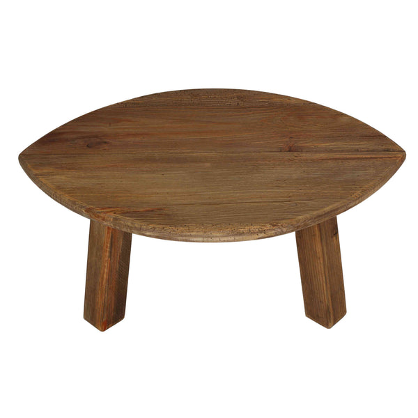 Bare Decor Wilder Oval End Table