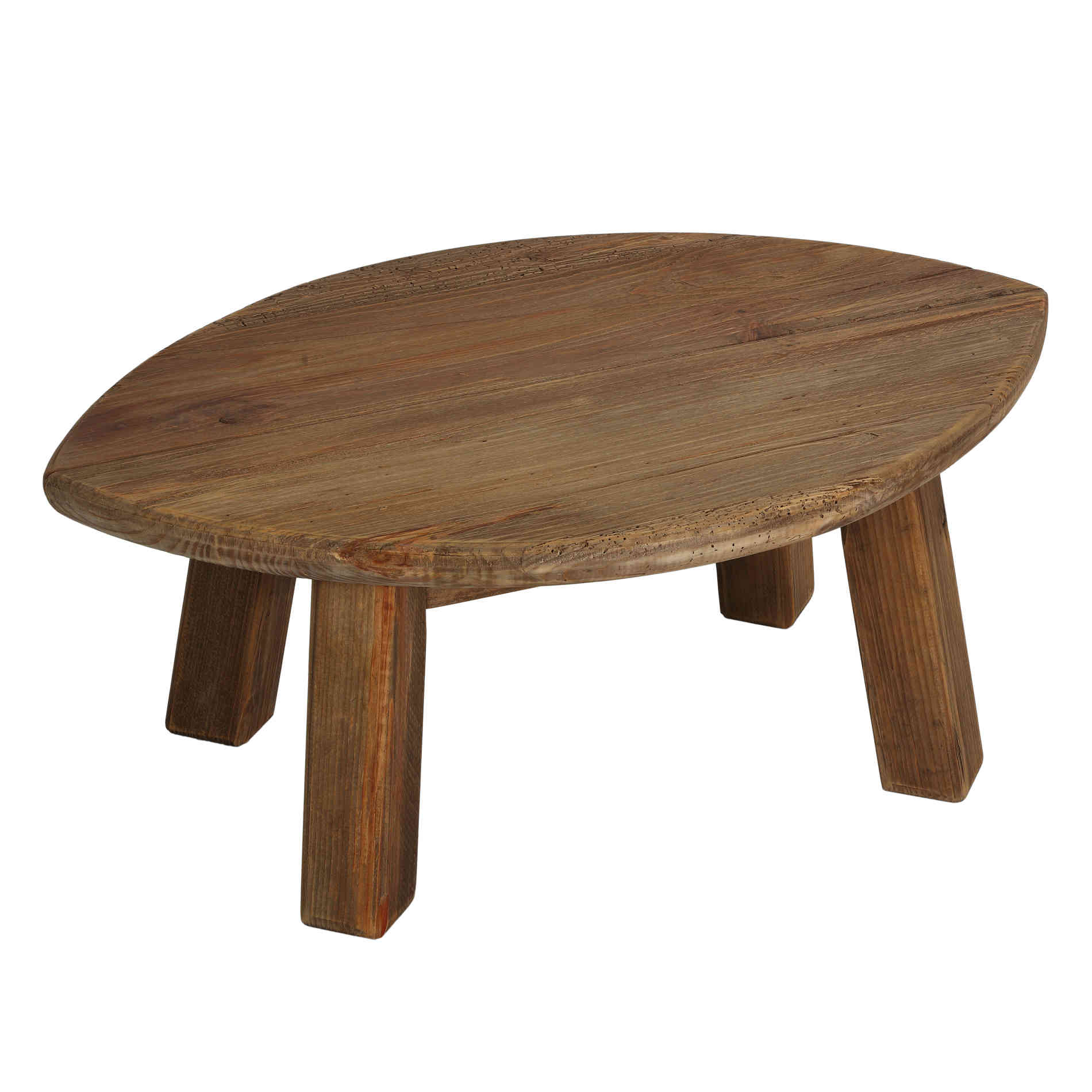 Bare Decor Wilder Oval End Table
